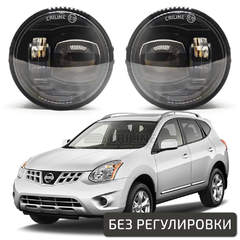 Светодиодные противотуманные фары Nissan Rogue I (S35) рестайл [2010-2014] Tandem Premium