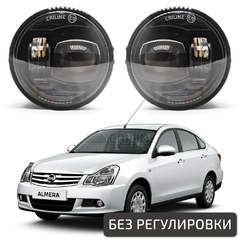 Светодиодные противотуманные фары Nissan Almera III (G15) [2012-2019] Tandem Premium