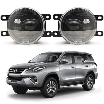 Светодиодные противотуманные фары Toyota Fortuner II (AN160) дорестайл [2015-2020] Tandem Premium