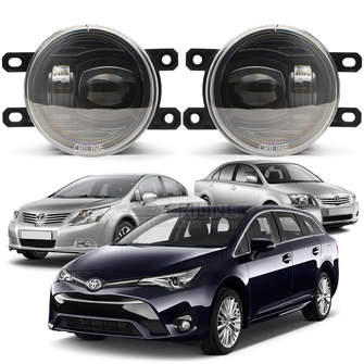 Светодиодные противотуманные фары Toyota Avensis II/III (T250/T270) [2006-2018] Tandem Premium