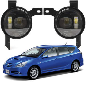 Светодиодные противотуманные фары Toyota Caldina III (T240) рестайл [2005-2007] Tandem SE