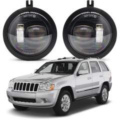 Светодиодные противотуманные фары Jeep Grand Cherokee III (WH) рестайл [2007-2010] Tandem Premium
