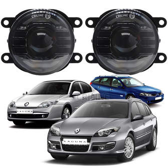 Светодиодные противотуманные фары Renault Laguna II/III [2005-2015] Tempus