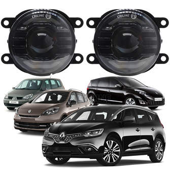 Светодиодные противотуманные фары Renault Grand Scenic II/III/IV [2003-н.в.] Tempus