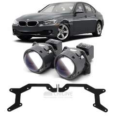 Линзы для фар BMW 3 Series F30 [2011-2015] ZKW для замены на светодиодные Би-ЛЕД модули