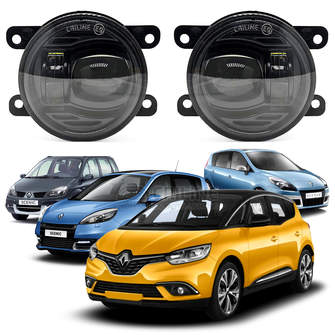 Светодиодные противотуманные фары Renault Scenic II/III/IV [2003-н.в.] Tandem SE