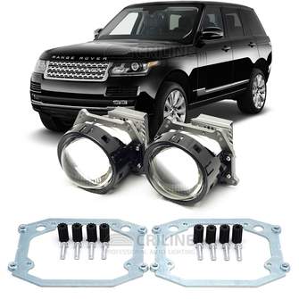 Линзы для фар Land Rover Range Rover IV (L405) [2012-2017] (noAFS) для замены на светодиодные Би-ЛЕД модули