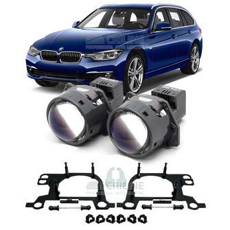 Линзы для фар BMW 3-Series VI (F30) рестайл [2015-2019] LED рефлектор (секция ближнего света) для замены на светодиодные Би-ЛЕД модули