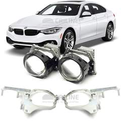 Линзы для фар BMW 4 Series F32/F33/F36 [2013-2017] 4 линзы для замены на светодиодные Би-ЛЕД модули
