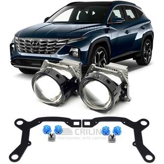 Линзы для фар Hyundai Tucson IV (NX4) [2020-н.в.] LED рефлектор LowBeam для замены на светодиодные Би-ЛЕД модули