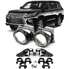 Линзы для фар Lexus LX570 III (J200) 2-й рестайл [2015-2022] для замены на светодиодные Би-ЛЕД модули