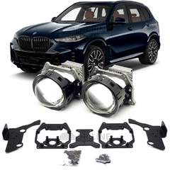 Линзы для фар BMW X5 IV (G05) рестайл [2023-н.в.] внутренний HiBeam для замены на светодиодные Би-ЛЕД модули