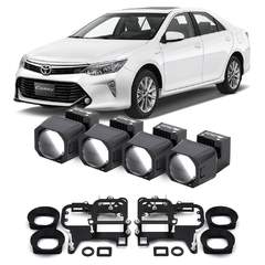 Линзы для фар Toyota Camry VII (XV55) 2-й рестайл [2017-2018] (2 линзы) для замены на светодиодные Би-ЛЕД модули