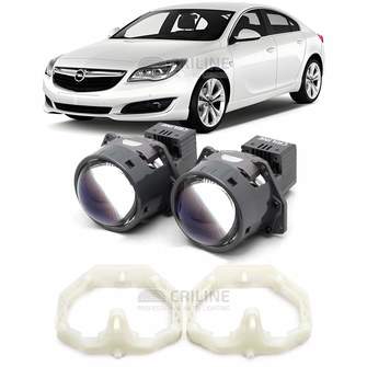 Линзы для фар Opel Insignia I (G09) рестайл [2013-2017] AFS для замены на светодиодные Би-ЛЕД модули