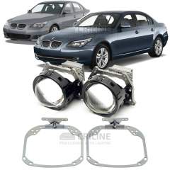 Линзы для фар BMW 5-Series V (Е60/E61) [2003-2007] AFS для замены на светодиодные Би-ЛЕД модули