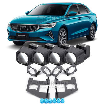 Линзы для фар Geely Emgrand I (SS11) дорестайл [2021-н.в.] для замены на светодиодные Би-ЛЕД модули
