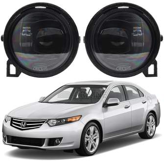 Светодиодные противотуманные фары Honda Accord VIII дорестайл [2007-2011] Tandem Premium Straight