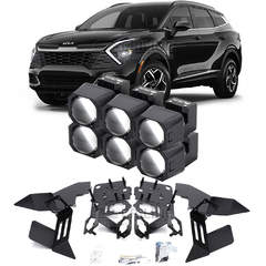 Линзы для фар Kia Sportage V (NQ5) дорестайл [2021-н.в.] (рынок CN) для замены на светодиодные Би-ЛЕД модули