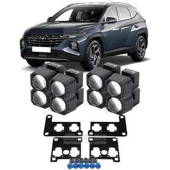 Линзы для фар Hyundai Tucson IV (NX4) [2020-н.в.] LED рефлектор для замены на светодиодные Би-ЛЕД модули