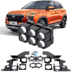 Линзы для фар Hyundai ix25 II (SU2c) дорестайл [2019-2021] максимальная комплектация для замены на светодиодные Би-ЛЕД модули