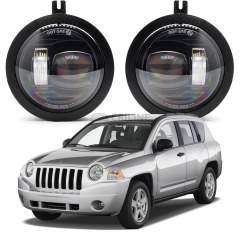 Светодиодные противотуманные фары Jeep Compass I (MK49) долестайл [2006-2011] Tandem SE