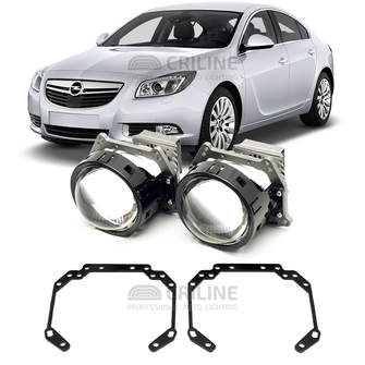 Линзы для фар Opel Insignia I (G09) дорестайл [2008-2013] для замены на светодиодные Би-ЛЕД модули
