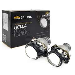 Биксеноновые линзы Hella 3R / 5R Black Edition