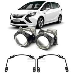 Линзы для фар Opel Zafira III (C) дорестайл [2011-2016] (установка на штатную рамку) для замены на светодиодные Би-ЛЕД модули