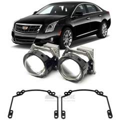 Линзы для фар Cadillac XTS I (1P5) дорестайл [2012-2017] для замены на светодиодные Би-ЛЕД модули