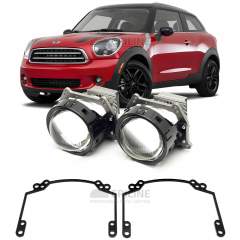 Линзы для фар MINI Countryman I (R60) [2010-2017] для замены на светодиодные Би-ЛЕД модули