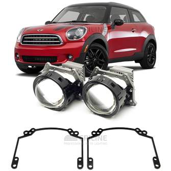 Линзы для фар MINI Countryman I (R60) [2010-2017] для замены на светодиодные Би-ЛЕД модули