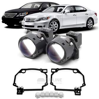 Линзы для фар Lexus LS IV (XF40) [2006-2012] HiBeam для замены на светодиодные Би-ЛЕД модули