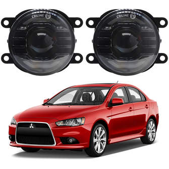 Светодиодные противотуманные фары Mitsubishi Lancer X рестайл [2011-2017] Tempus Spot Edition