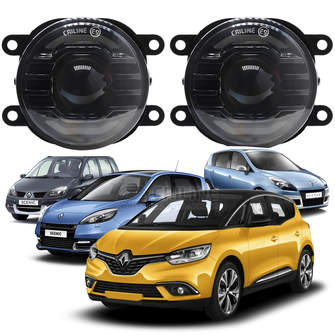 Светодиодные противотуманные фары Renault Scenic II/III/IV [2003-н.в.] Tempus Spot Edition