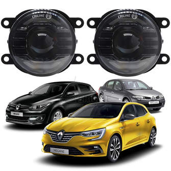 Светодиодные противотуманные фары Renault Megane II/III/IV [2002-н.в.] Tempus Spot Edition