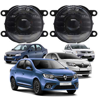 Светодиодные противотуманные фары Renault Logan I/II [2004-н.в.] Tempus Spot Edition