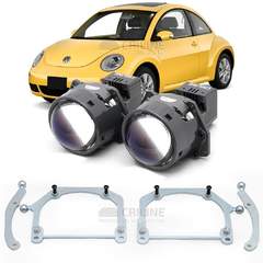 Линзы для фар Volkswagen Beetle (I) рестайл [2005-2010] для замены на светодиодные Би-ЛЕД модули