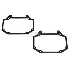 Переходные рамки Volkswagen Touareg II (NF) дорестайл [2010-2014] галоген под линзы Hella 3r/5r, Би-Лед