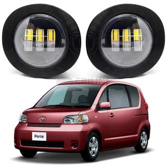 Светодиодные противотуманные фары Toyota Porte I (NP10) [2004-2012] 3 линзы