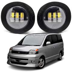 Светодиодные противотуманные фары Toyota Voxy I (R60) рестайл [2001-2007] 3 линзы
