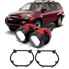 Линзы для фар Acura MDX I (YD1) рестайлинг [2003-2006] для замены на светодиодные Би-ЛЕД модули Q2 Redamption