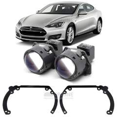 Линзы для фар Tesla Model S I [2012-2016] для замены на светодиодные Би-ЛЕД модули