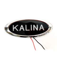 Значок с подсветкой Lada Kalina красный