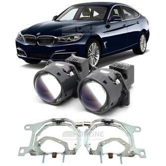 Линзы для фар BMW 3-Series Gran Turismo VI (F34) [2013-2016] AFS для замены на светодиодные Би-ЛЕД модули
