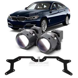 Линзы для фар BMW 3-Series Gran Turismo VI (F34) [2013-2016] для замены на светодиодные Би-ЛЕД модули
