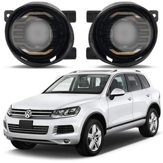 Светодиодные противотуманные фары Volkswagen Touareg II (NF) дорестайл [2010-2014] Tempus Spot Edition