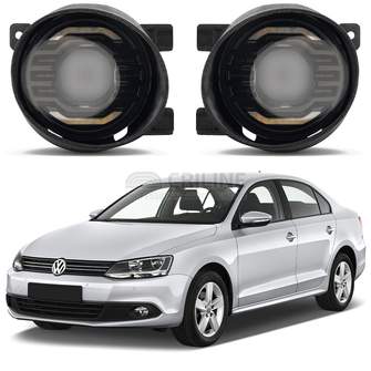Светодиодные противотуманные фары Volkswagen Jetta VI (A6) дорестайл [2010-2014] Tempus Spot Edition