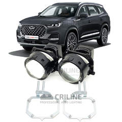 Линзы для фар Chery Tiggo 8 Plus I (T18) [2020-2025] LED AFS для замены на светодиодные Би-ЛЕД модули