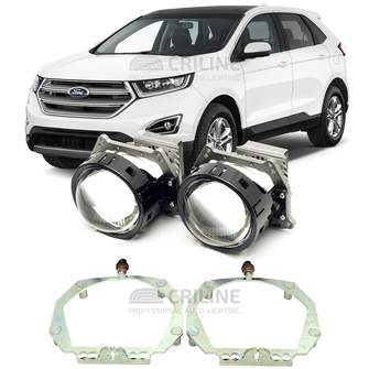 Линзы для фар Ford Edge II (CD539) дорестайл [2015-2019] AFS LED для замены на светодиодные Би-ЛЕД модули