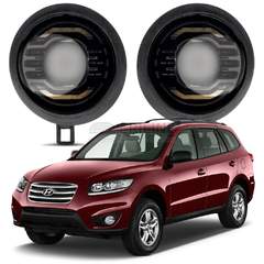 Светодиодные противотуманные фары Hyundai Santa Fe II [CM] рестайл [2010-2012] Tempus Spot Edition